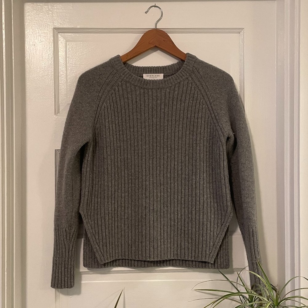Everlane Wool and Cashmere Blend Sweater - Small